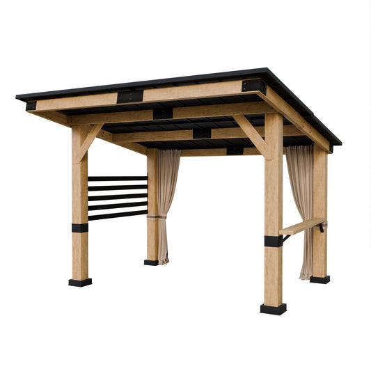 MeetLeisure A08 Cedar Wood Gazebo Accessories